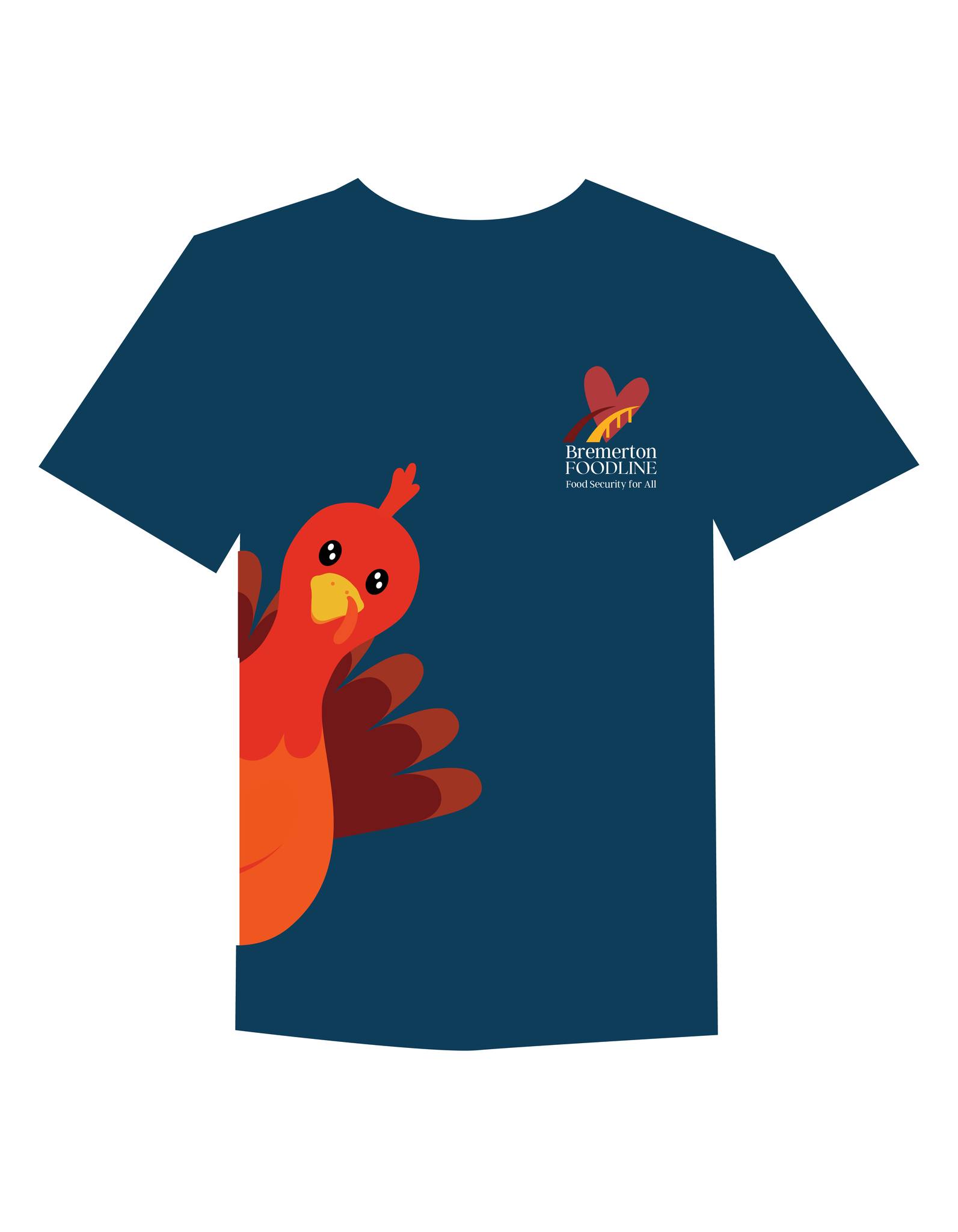 Bremerton Foodline Turkey Trot Shirt Front