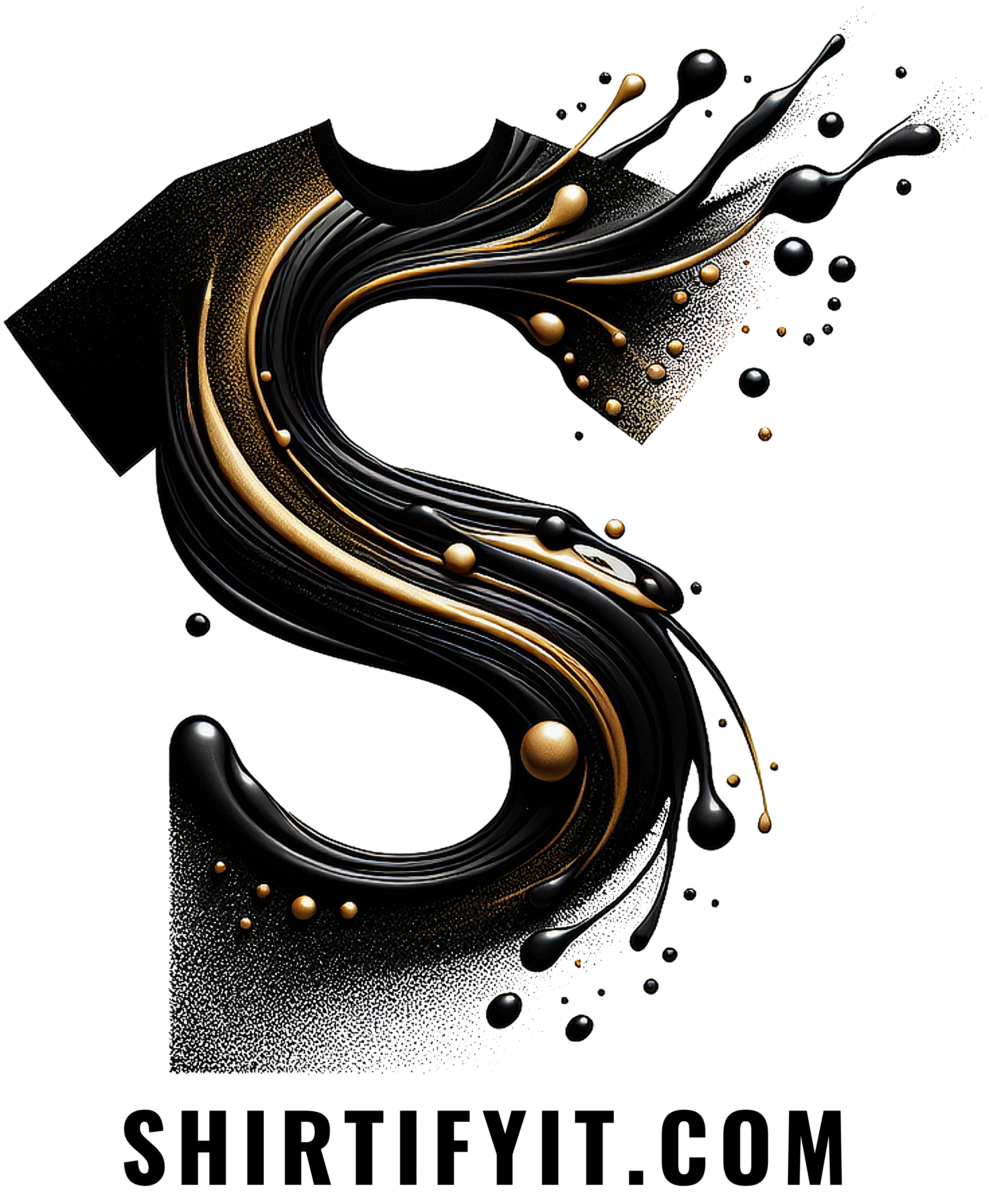 Shirtify Logos - Shirtify Logo (Transparent Black) 5001x5395 3 (1)