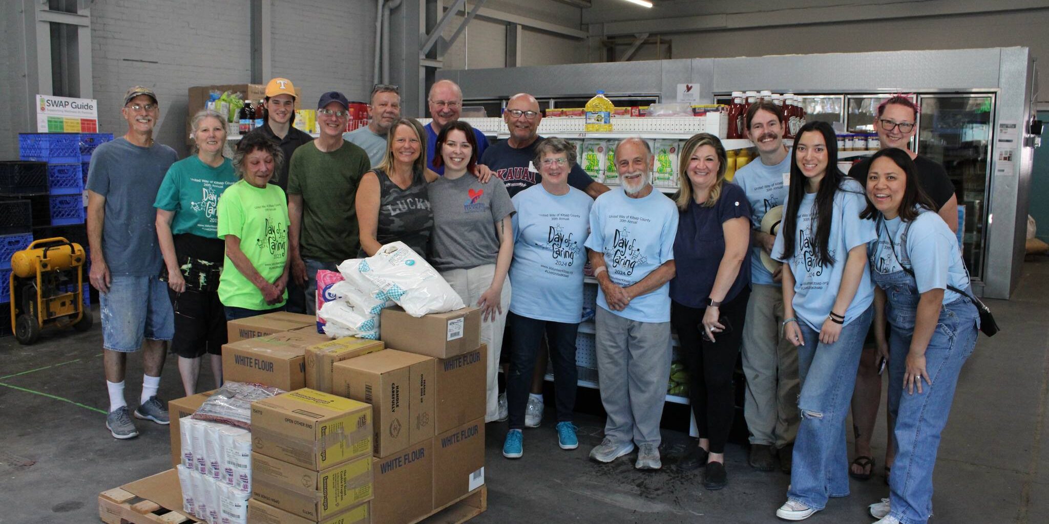 Bremerton Foodline Day of Caring Volunteer Group 2024